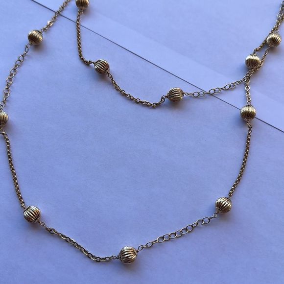 Rossana Designs Long Chain & Beads Necklace - Picture 5 of 9